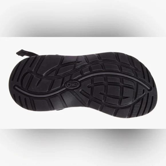 Chaco Dual Strap Cloud Sandal Women Solid Black - Picture 2 of 12